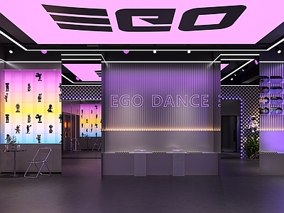 现代教室 多媒体教室 舞蹈室 街舞室 街舞教室 潮玩