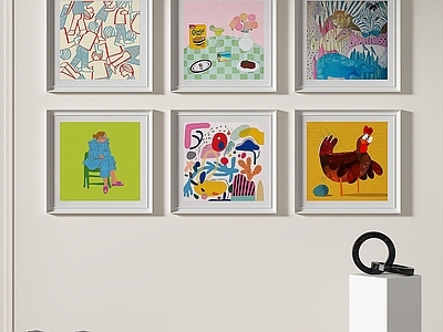 现代简约挂画 女孩房挂画 书房挂画 客厅挂画 玄关挂画 办公室挂画