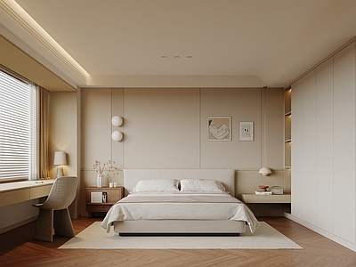 现代家居卧室 现代卧室