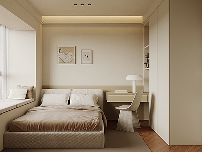 现代家居卧室 现代卧室