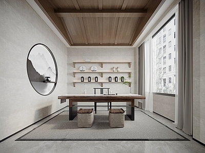 新中式茶室 茶室