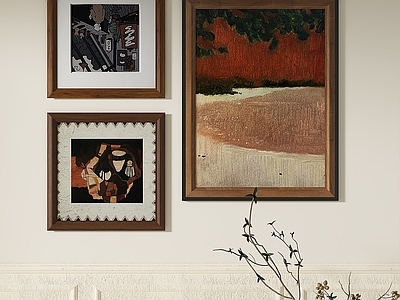 复古简欧挂画 书房挂画 茶室挂画 客厅挂画 玄关挂画 办公室挂画