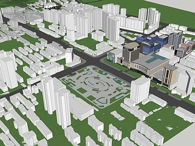 现代小公建 城市规划