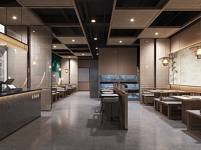 新中式中餐厅 新中式餐厅 新中式快餐店 中餐厅
