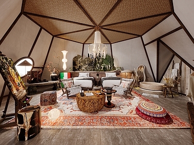 侘寂民宿 民宿客房 诧寂风民宿卧室