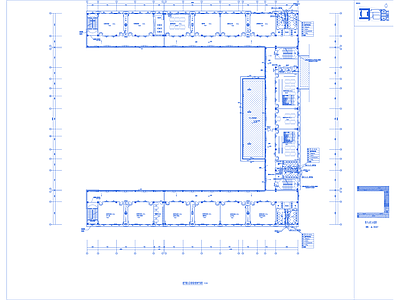 通风系统 中学建筑 金牌酒店 施工图