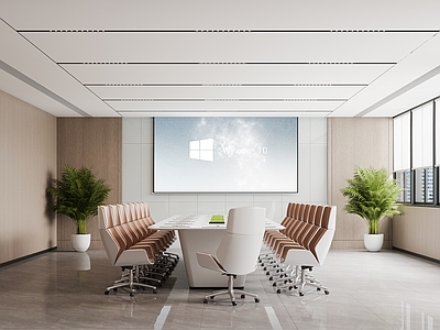 现代极简会议室 小型会议室 办公会议室 培训会议室 大型会议室 酒店会议室