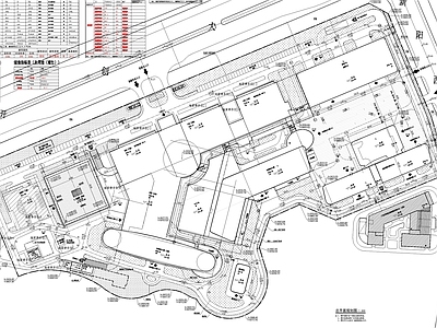 现代医院建筑 医院总图 综合医院总图 施工图