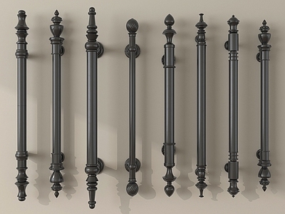 欧式拉手 欧式门把手 柜门把手 长把手 金属拉手