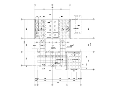 现代公厕 现代公共厕所建筑 施工图