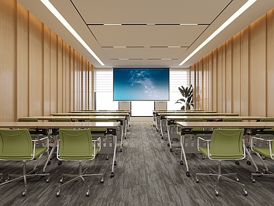 现代会议室 培训会议室