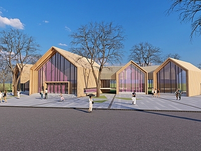 现代木屋 木屋组合