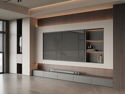 现代电视背景墙 现代电视背景墙