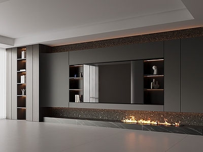 现代电视背景墙 现代电视背景墙