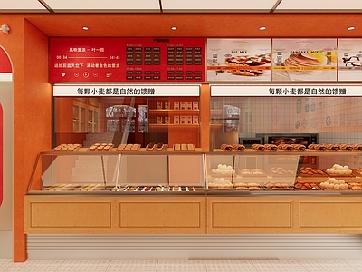 新中式甜品面包店 甜品店 面包店 蛋糕店