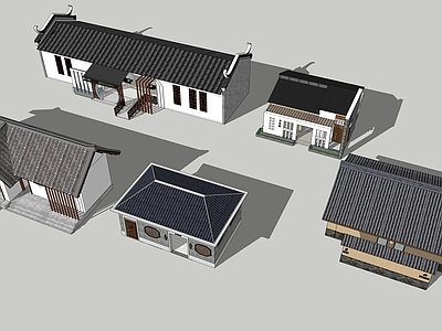 中式其他公共建筑 卫生间小品