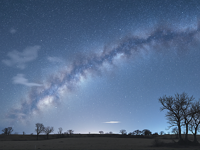 现代其它外景 星空外景