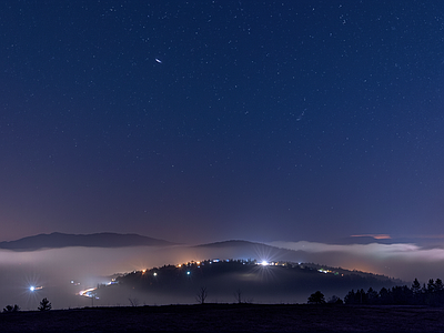 现代其它外景 星空外景