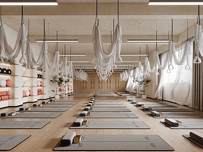 侘寂瑜伽室 诧寂风锻炼室