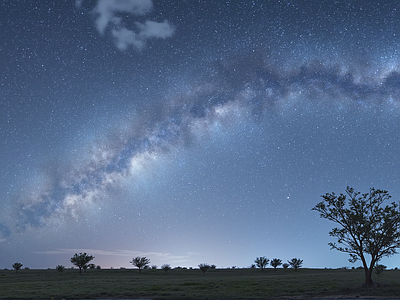 现代其它外景 星空外景