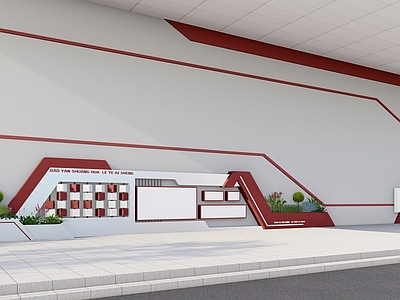 现代教育校园景观 宣传栏 创意宣传栏 现代宣传栏 校园宣传栏