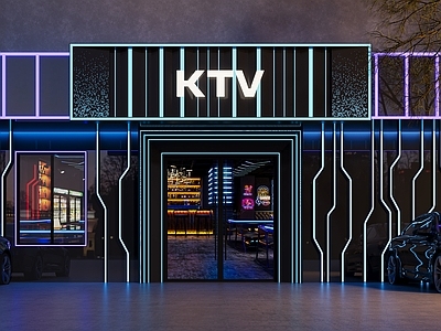 现代KTV 现代KTV门头门