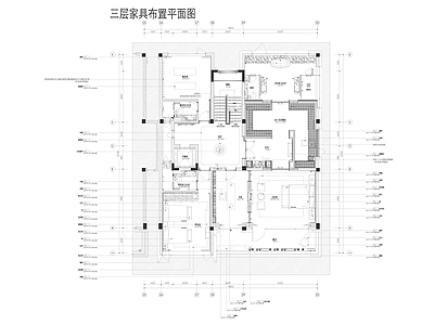 新中式会所 五层私人会所 会所平面图 施工图