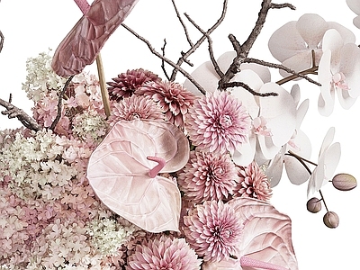 现代花艺 陶瓷花瓶 现代花卉 鲜花花艺 鲜花 插花花艺