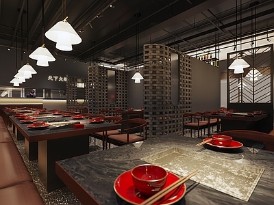 现代火锅店 火锅店 餐饮