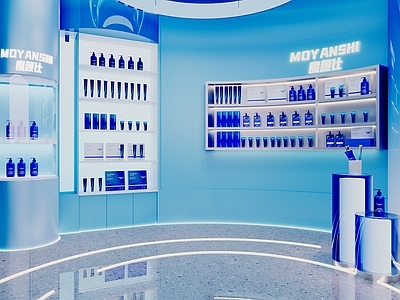 现代简约其他产品展厅 直播间 展厅 展台