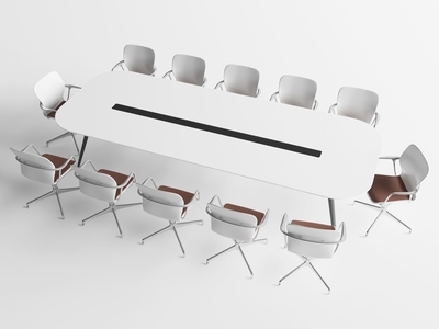现代办公桌椅组合 会议桌椅 会议室