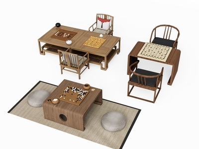 围棋桌椅 棋牌