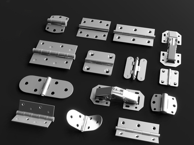 现代金属合页 柜子构件 门构件