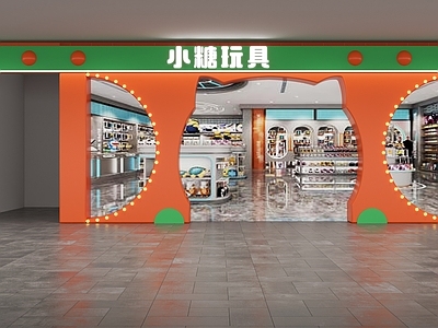 现代门头 玩具店门头 玩具屋门头 卡通门头 文体店门头 礼品店门头