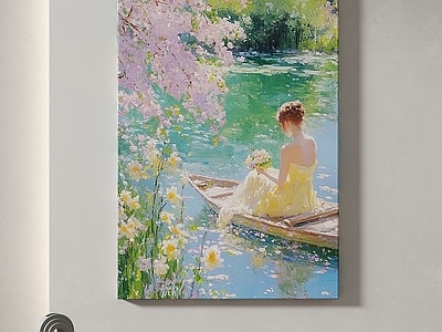 现代奶油挂画 女孩房挂画 书房挂画 客厅挂画 玄关挂画 办公室挂画