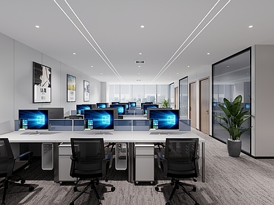 现代简约其他办公空间 办公室 公共办公 公司过道 公厕 卫生间