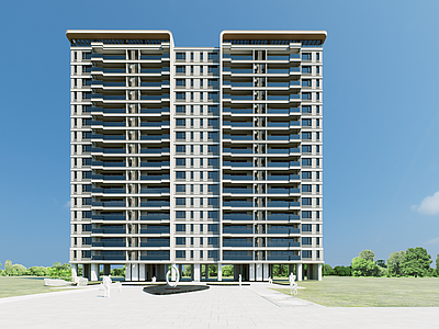现代高层住宅 公建化住宅