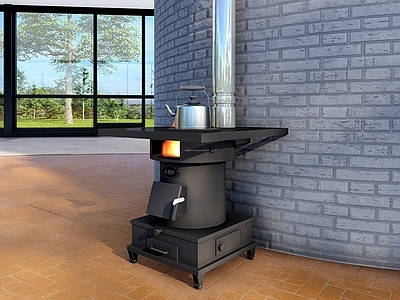 灶台 灶台 现代灶台 柴火炉 无烟炉 铁锅