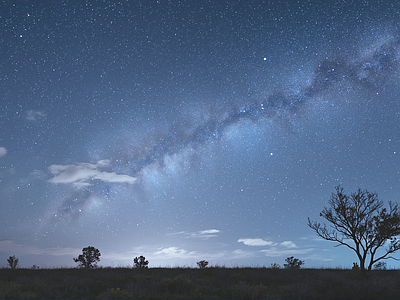 现代其它外景 星空外景