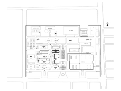 现代医院建筑 医院 施工图