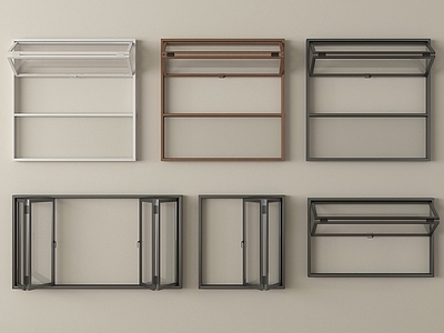 中式窗 上下折叠窗 中式折叠窗