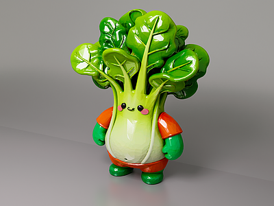 现代其他美陈 卡通美陈小品 蔬菜景观玩偶 蔬菜美陈玩偶小品 室外景观雕塑小品 网红商业美陈小品