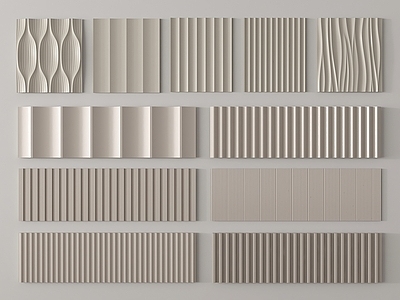 现代护墙板 现代护墙板 长城板 波浪板 格栅板