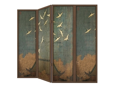 新中式屏风 新中式屏风隔断 可折叠屏风