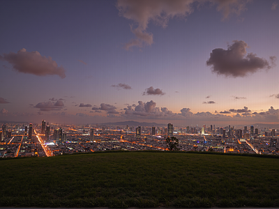 现代其它外景 晚霞 火烧云傍晚 落日 夕阳