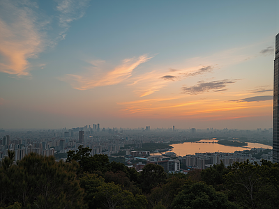 现代其它外景 晚霞 火烧云傍晚 落日 夕阳