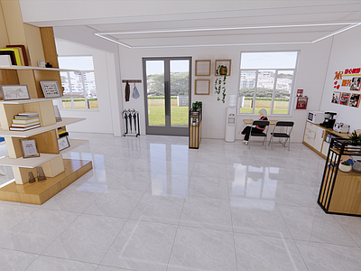 现代简约其他公共空间 村委会 活动中心 街道办公室 村民 文化中心