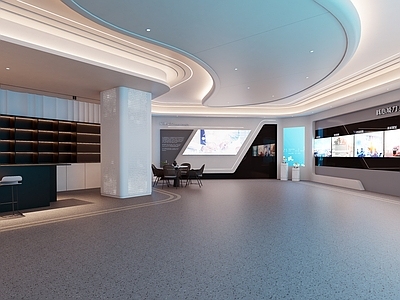 现代其他文化空间 企业展厅 科技展厅