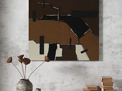 轻奢侘寂挂画 书房挂画 茶室挂画 客厅挂画 玄关挂画 办公室挂画