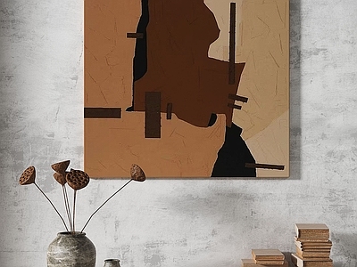 复古侘寂挂画 书房挂画 茶室挂画 客厅挂画 玄关挂画 办公室挂画